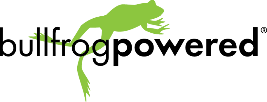 Image of the Bullfrog Power logo